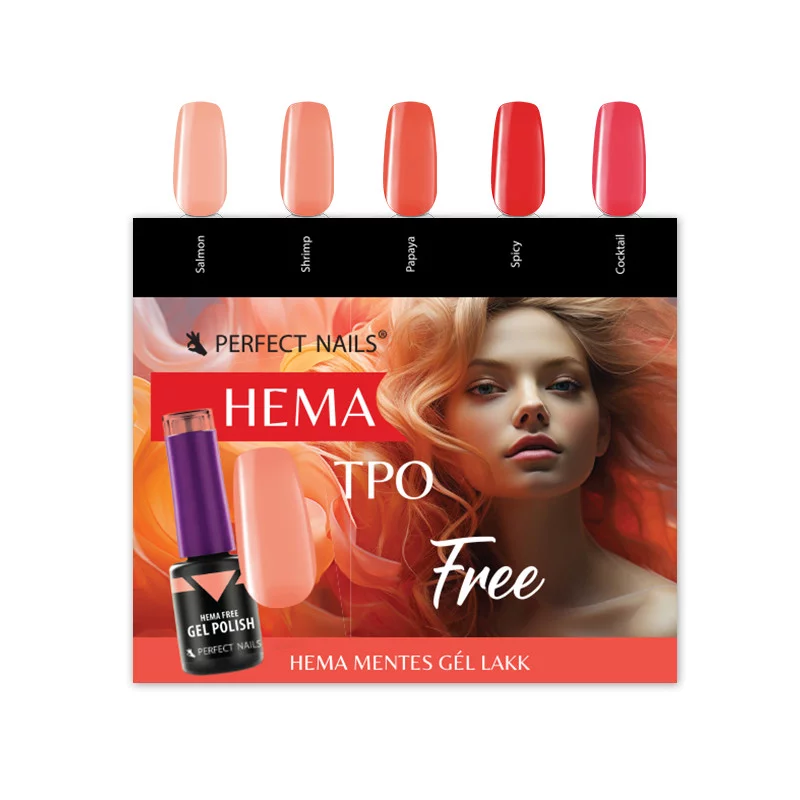 Hema Free színpaletta - Korall