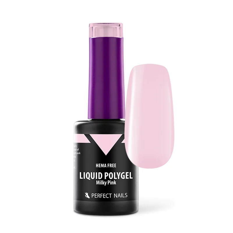Folyékony Polygel - Tejes Rózsaszín - 8ml