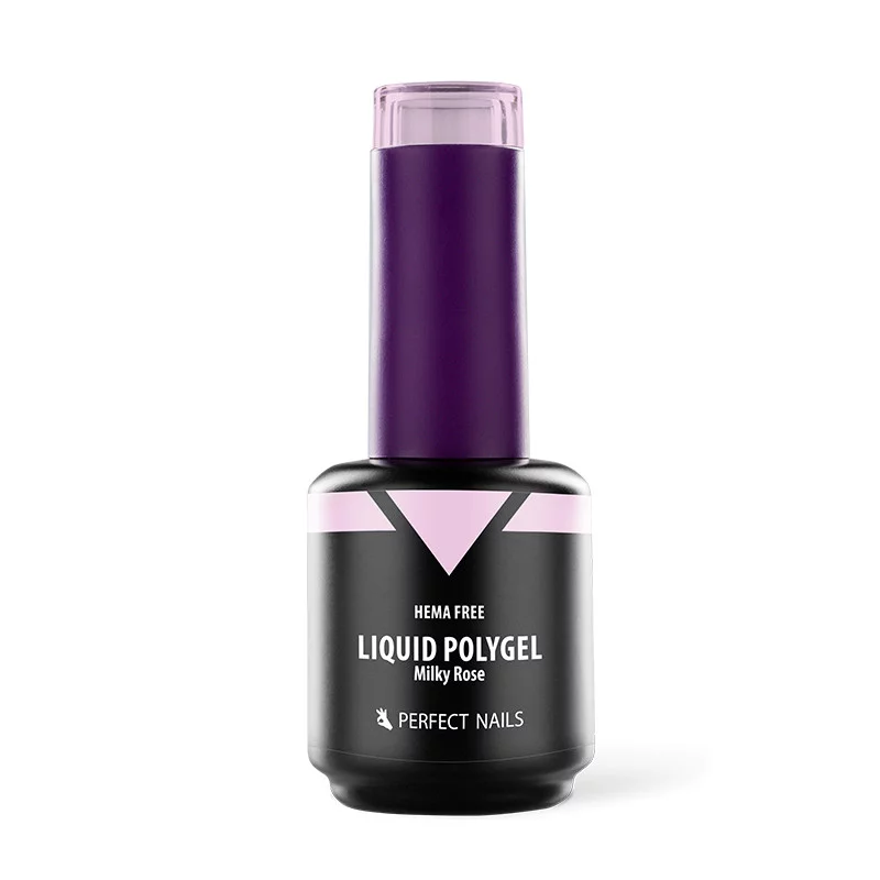 Folyékony Polygel - Tejes Rózsa - 15ml