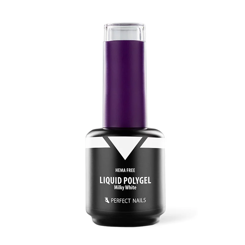 Folyékony Polygel - Tejfehér - 15ml