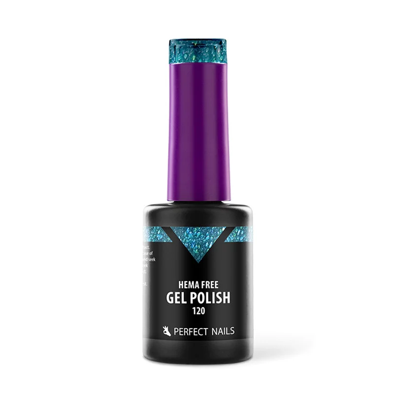 HEMA FREE Gél Lakk - 120 Nordic Zöld - 8ml