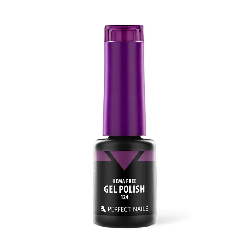 HEMA FREE Gél Lakk - 124 Merlot - 4ml
