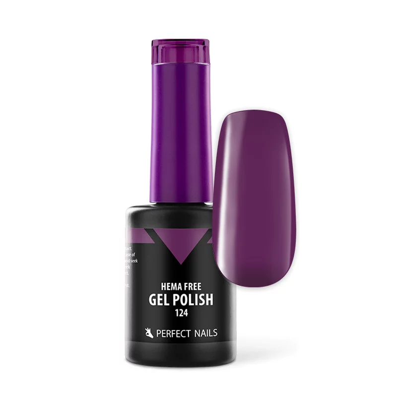 HEMA FREE Gél Lakk - 124 Merlot - 8ml