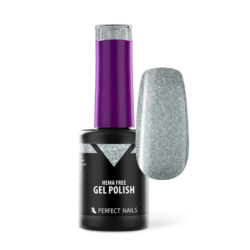 HEMA FREE Gél Lakk - Flash Ezüst - 8ml