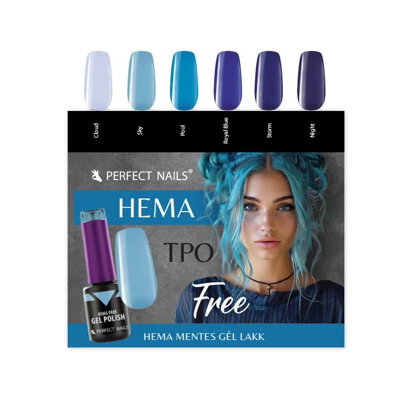 Hema Free Színpaletta - Kék Árnyalatok