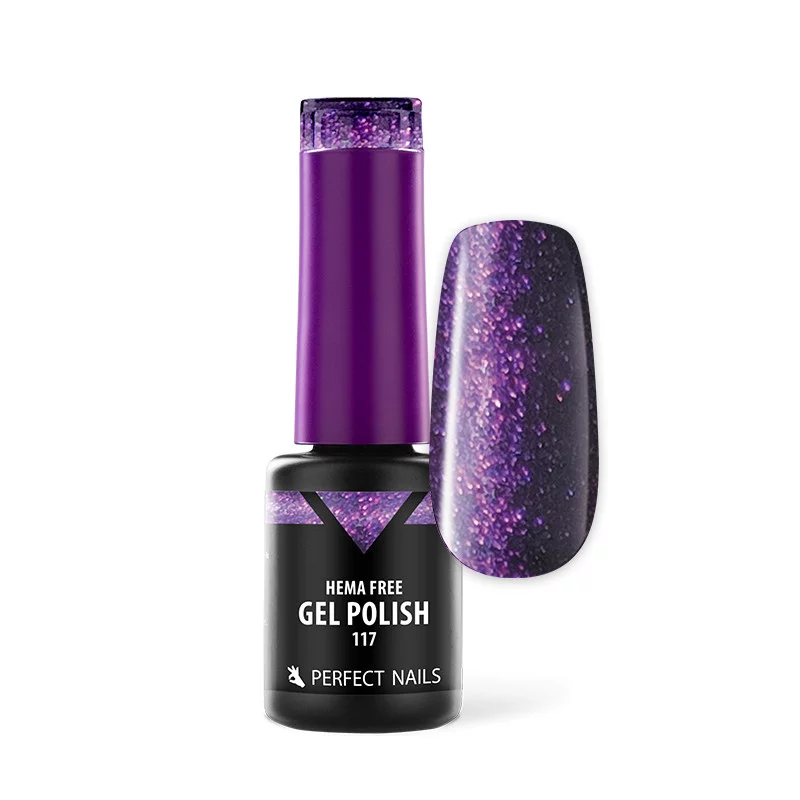 HEMA FREE Gél Lakk - 117 Nordic Ibolya - 4ml