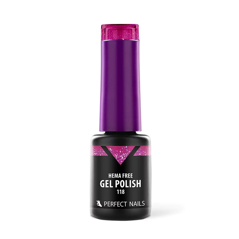 HEMA FREE Gél Lakk - 118 Nordic Rózsaszín - 4ml