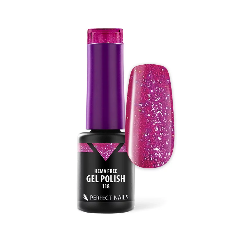HEMA FREE Gél Lakk - 118 Nordic Rózsaszín - 4ml