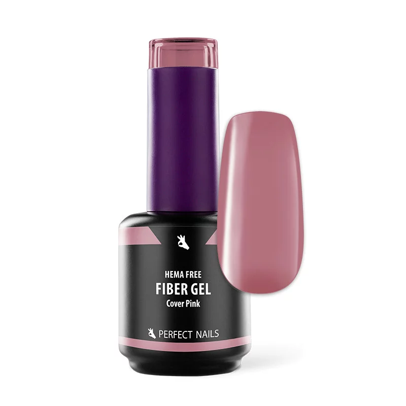 HEMA-mentes Erősített Gél Lakk Alap - Fedő Rózsaszín - 15ml