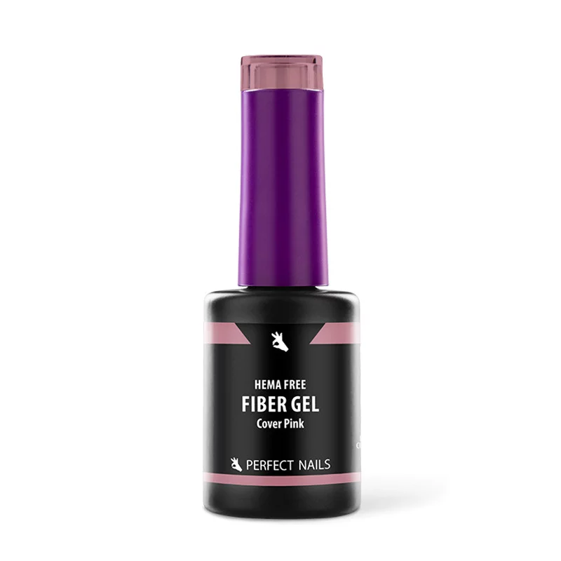 HEMA-mentes Erősített Gél Lakk Alap - Fedő Rózsaszín - 8ml