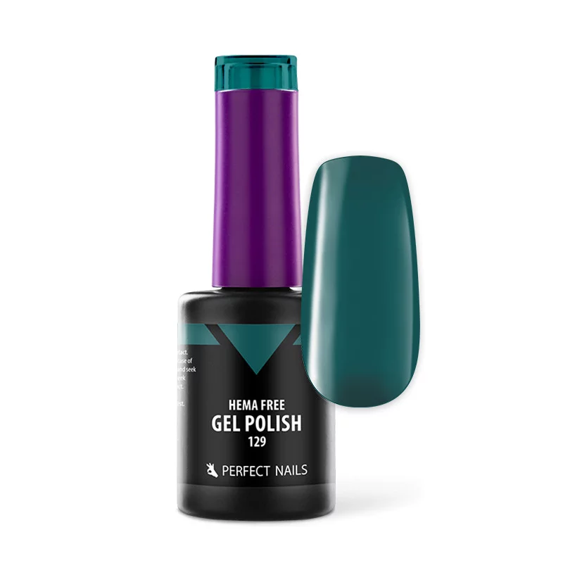 HEMA FREE Gél Lakk - 129 Méregzöld - 8ml