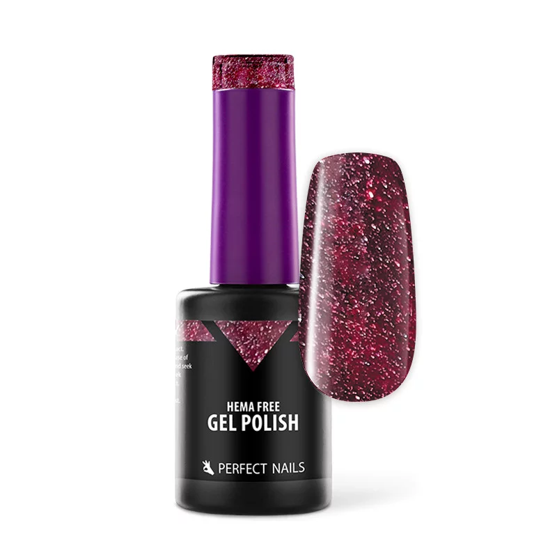 HEMA FREE Gél Lakk - Flash Bordó - 8ml