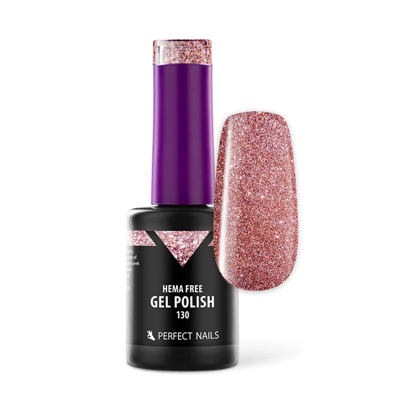 HEMA FREE Gél Lakk - 130 Glam Rózsa - 8ml