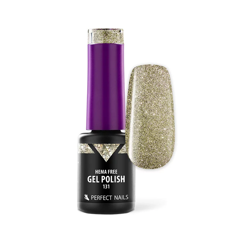 HEMA FREE Gél Lakk - 131 Glam Platina - 4ml