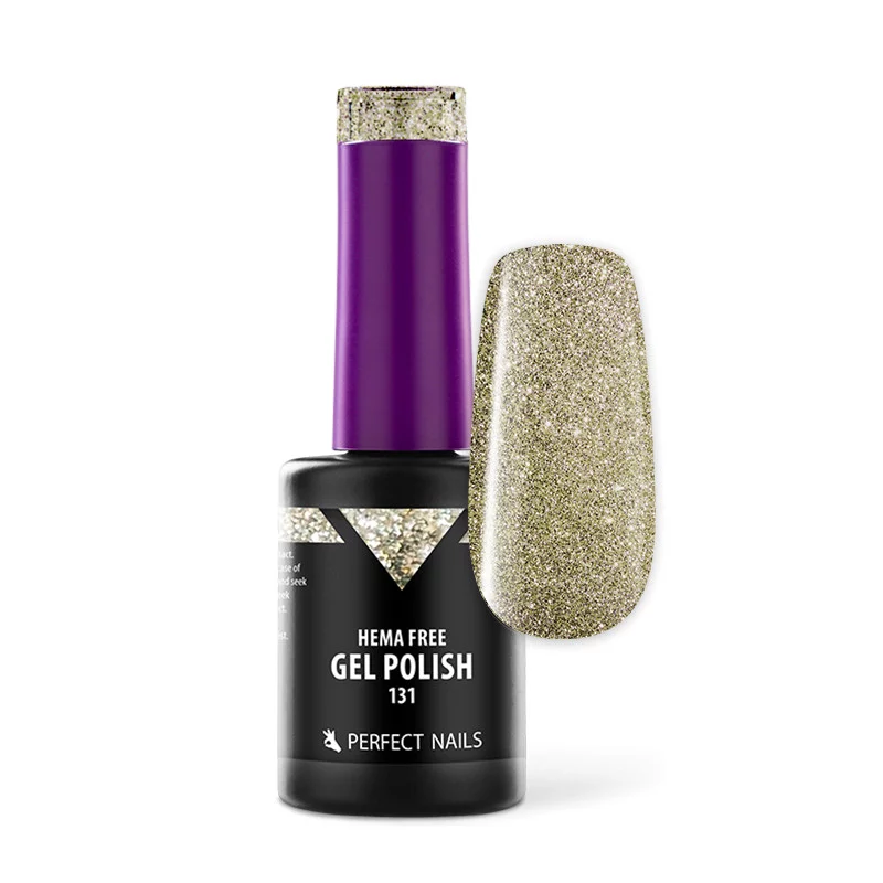 HEMA FREE Gél Lakk - 131 Glam Platina - 8ml