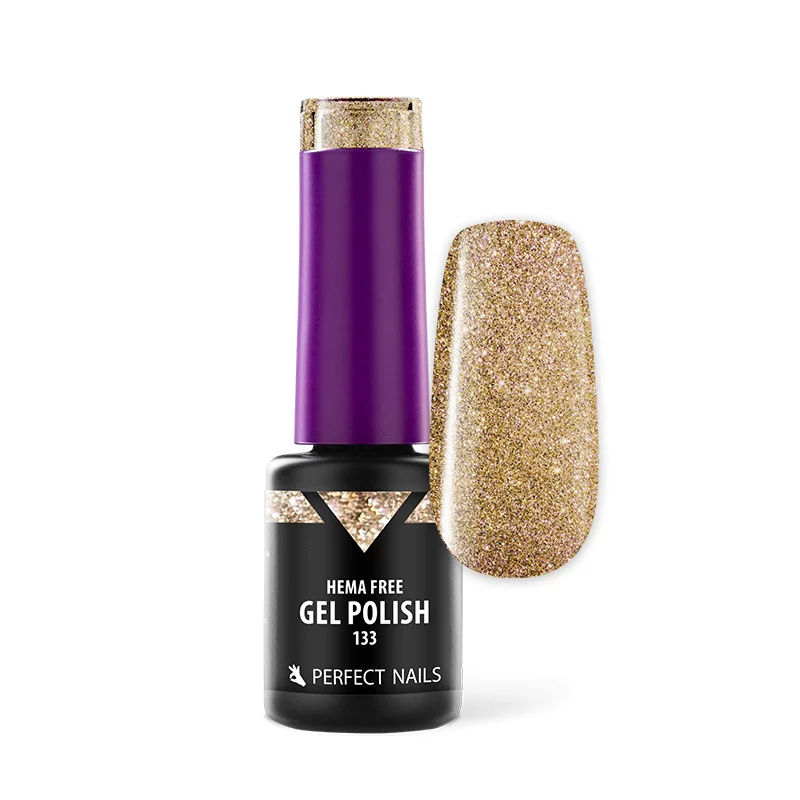 HEMA FREE Gél Lakk - 133 Glam Arany - 4ml