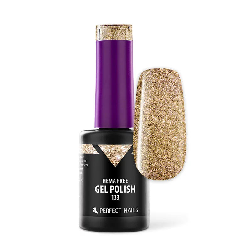 HEMA FREE Gél Lakk - 133 Glam Arany - 8ml