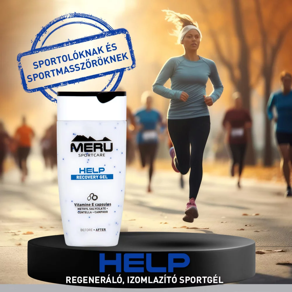 HELP - Izomlazító Krém - Sportkrém Fájó, Túlerőltetett Izmokra - 150ml