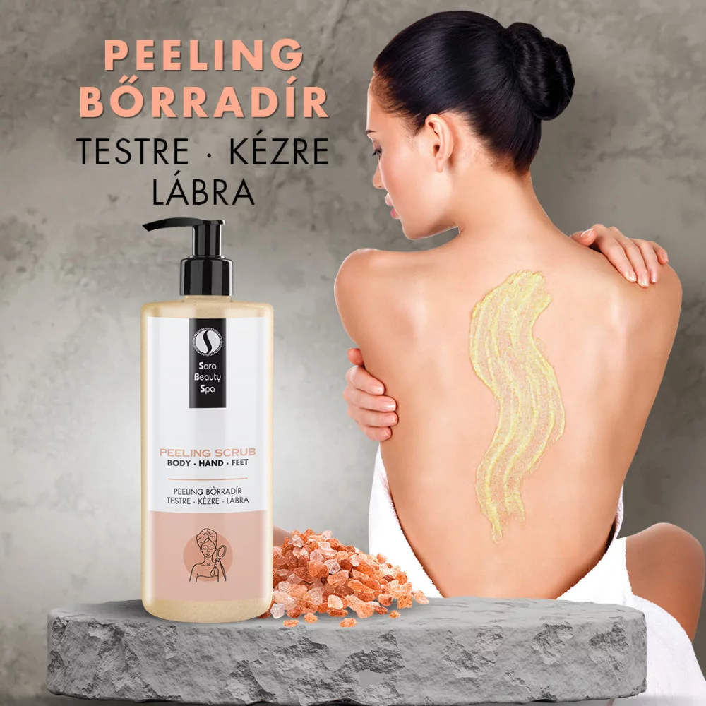 Bőrradír és Testradír Krém - Peeling Energia Radír - 250ml