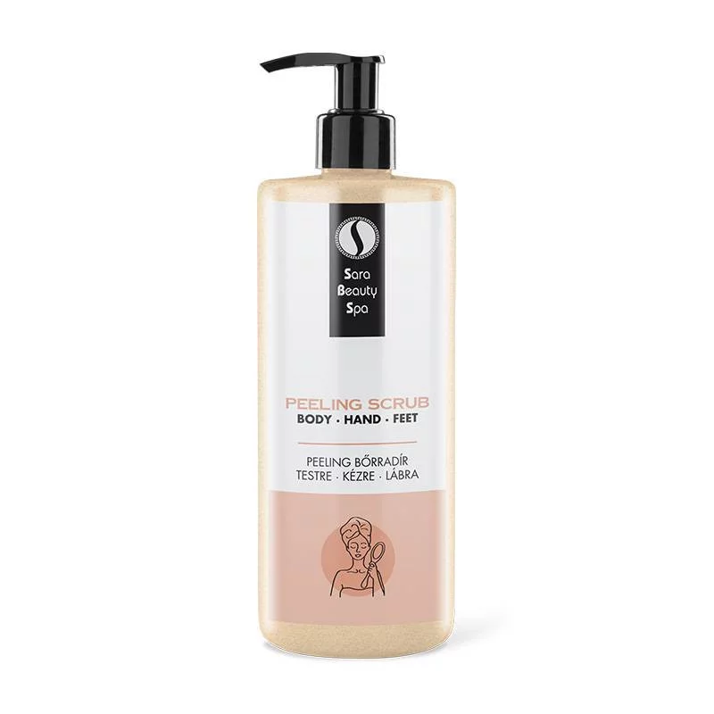 Bőrradír és Testradír Krém - Peeling Energia Radír - 500ml